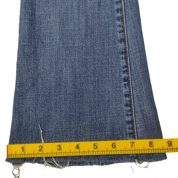 Women's Gap Factory Premium Flare Jeans Size 2/26R Denim Low Rise Bootcut 2012 - Picture 9 of 10